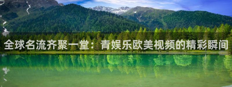 彩神电子有限公司：全球名流齐聚一堂：青娱乐欧美视频的精彩瞬间