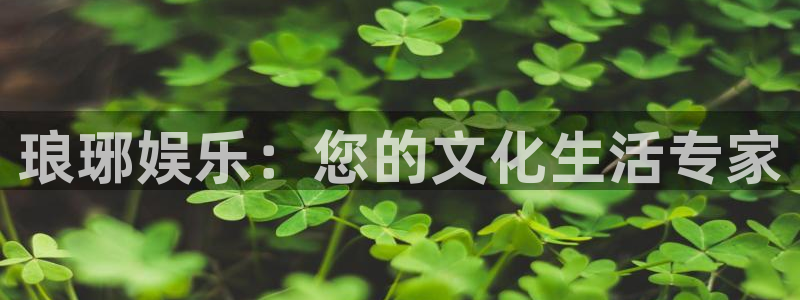 彩神体育3在线注册：琅琊娱乐：您的文化生活专家